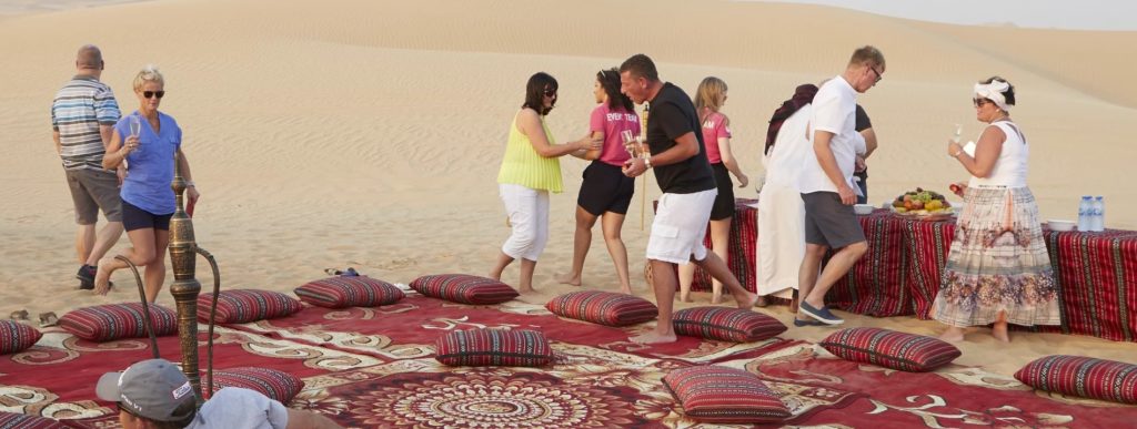 Q Moments MICE & Luxury - Incentive trip - Eco-Incentive camp Selaine - Inland Sea Qatar